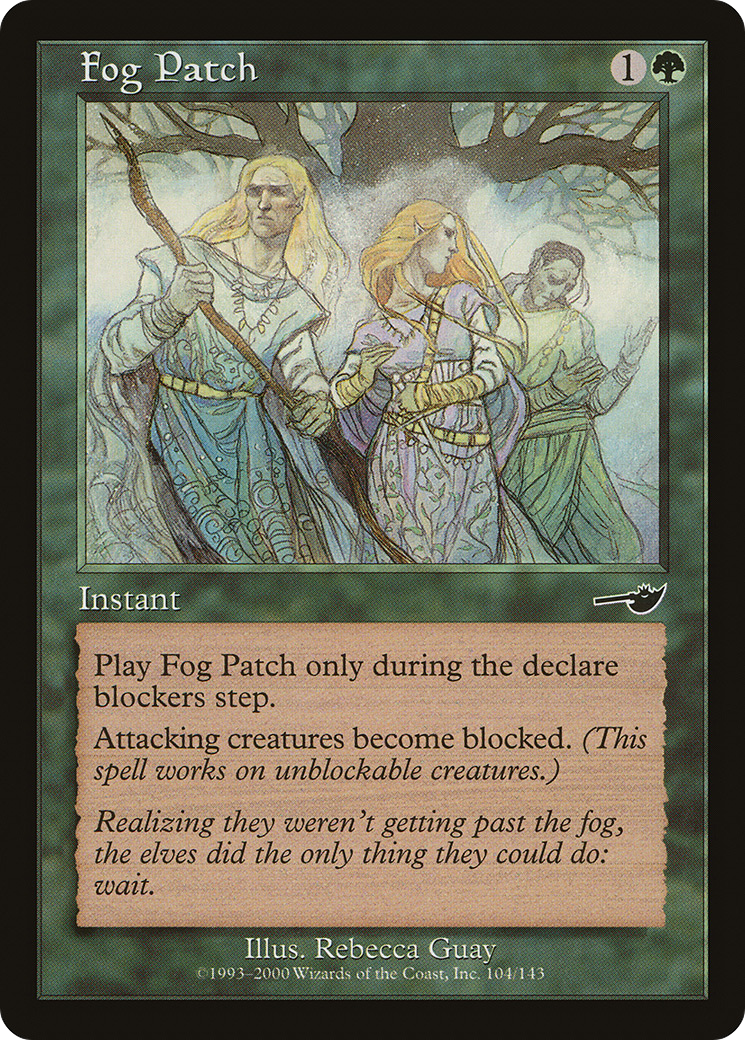 Fog Patch - Foil