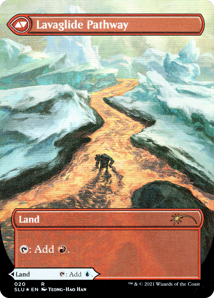 Riverglide Pathway // Lavaglide Pathway (020) (Borderless) (SLU) - Foil