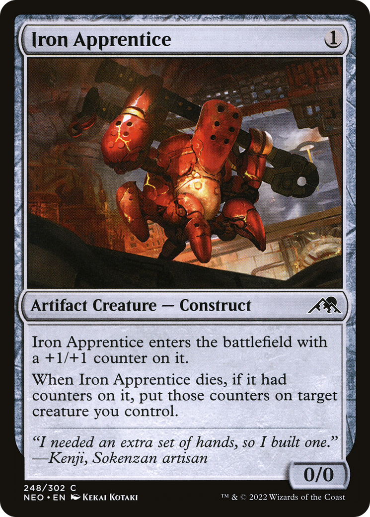 Iron Apprentice - Foil