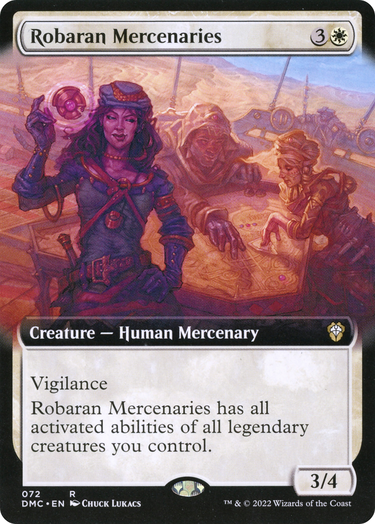 Robaran Mercenaries (072) (Extended Art) - Foil