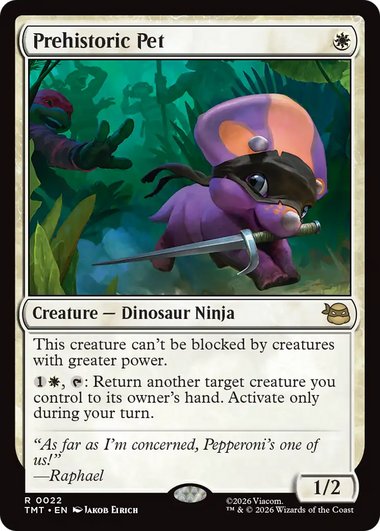Prehistoric Pet (TMT) - Foil