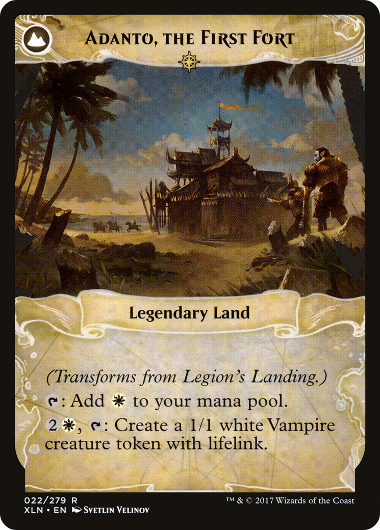 Legion's Landing // Adanto, the First Fort (PLST)