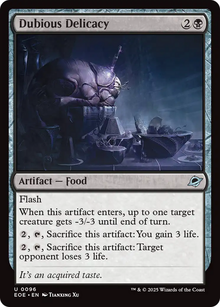 Dubious Delicacy - Foil