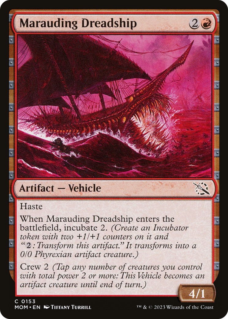 Marauding Dreadship - Foil