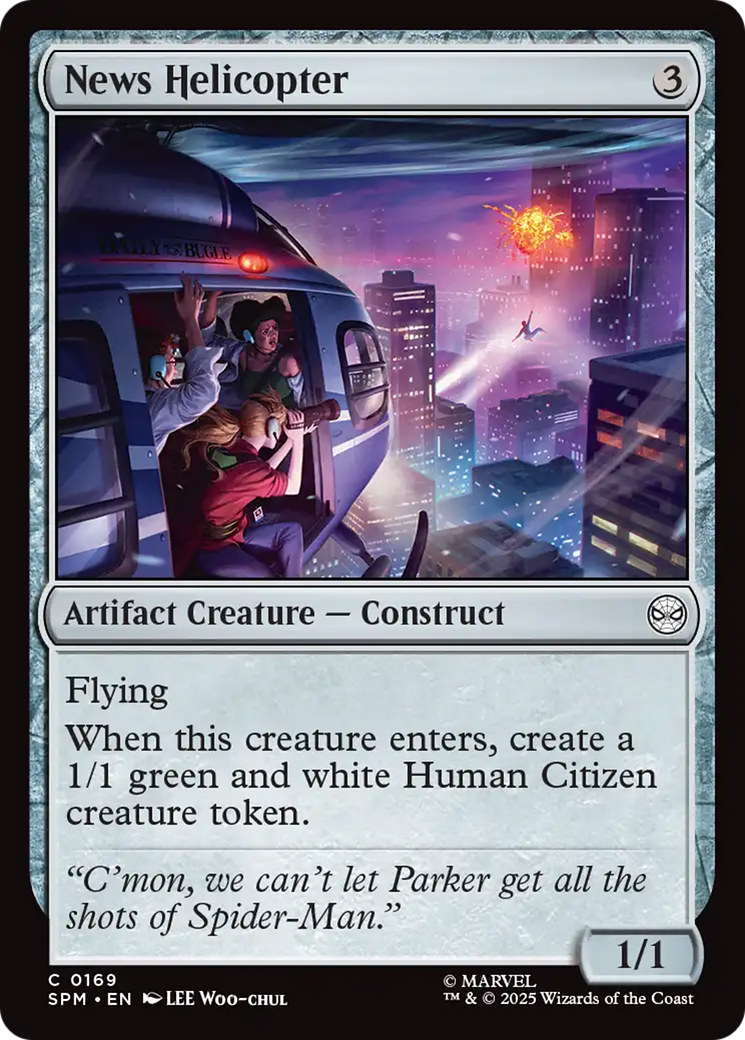 News Helicopter - Foil