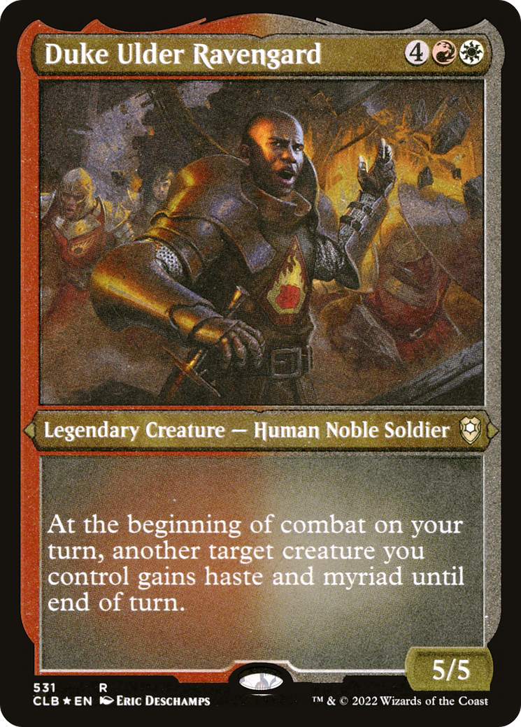 Duke Ulder Ravengard - Foil Etched