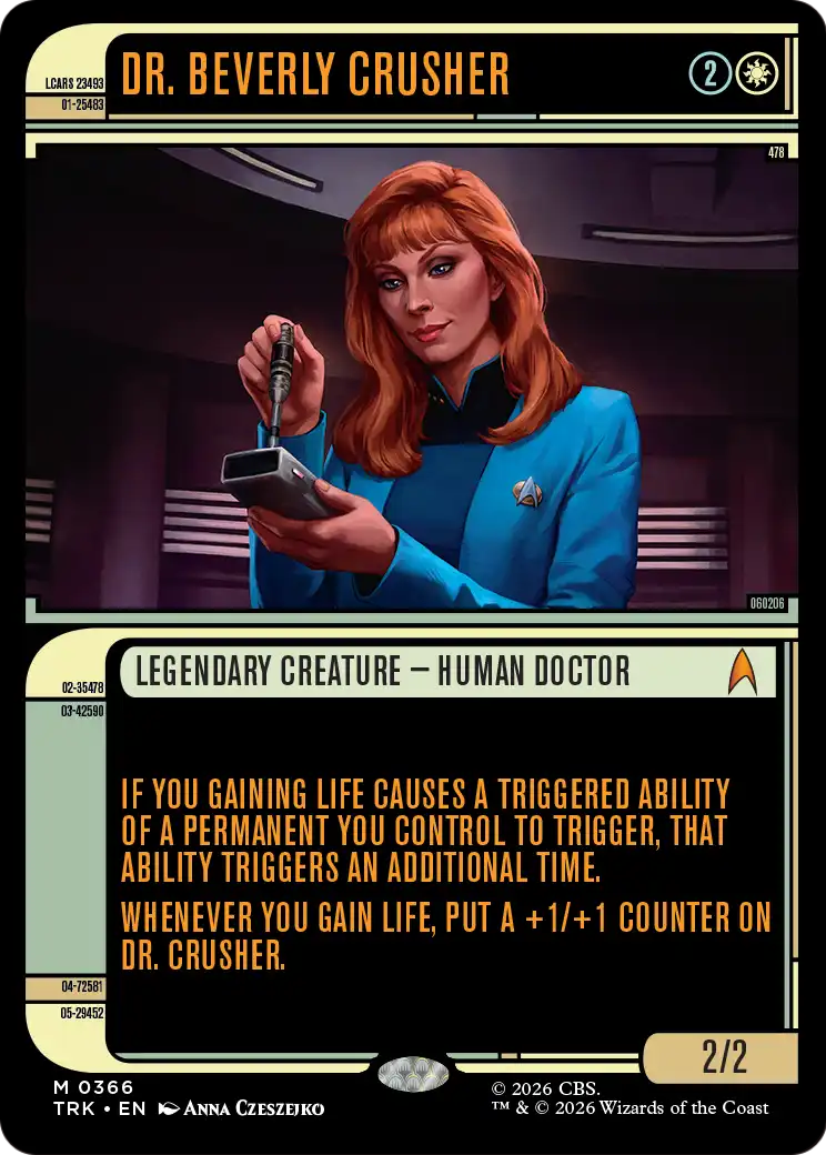 Dr. Beverly Crusher (0366) (Showcase) (TRK)