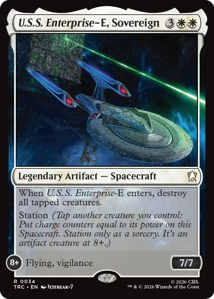 U.S.S. Enterprise-E, Sovereign (TRC)