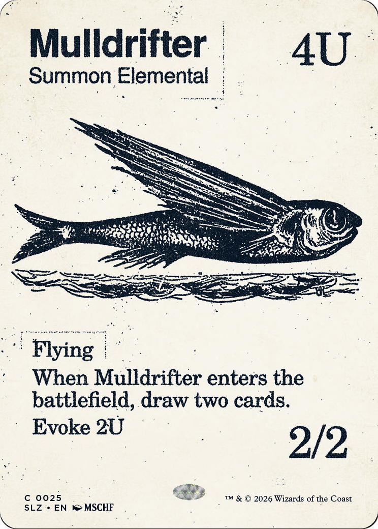 Mulldrifter (0025) (Showcase) (SLZ)