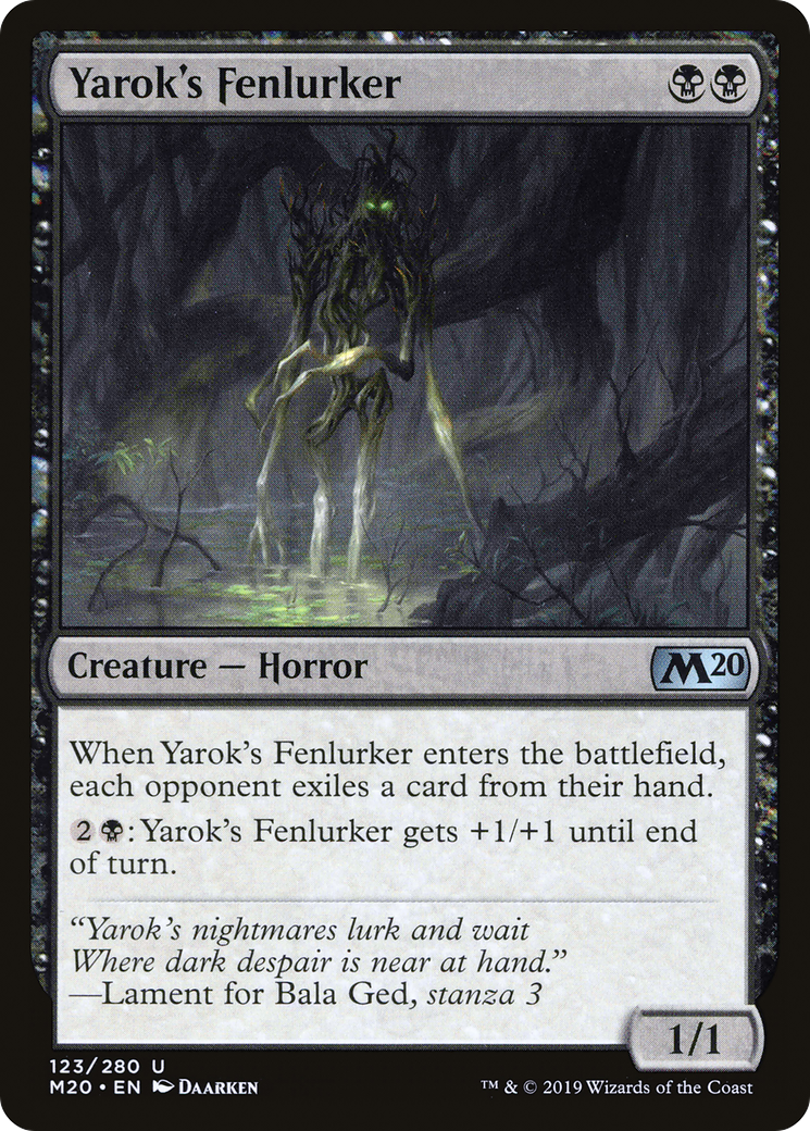 Yarok's Fenlurker - Foil