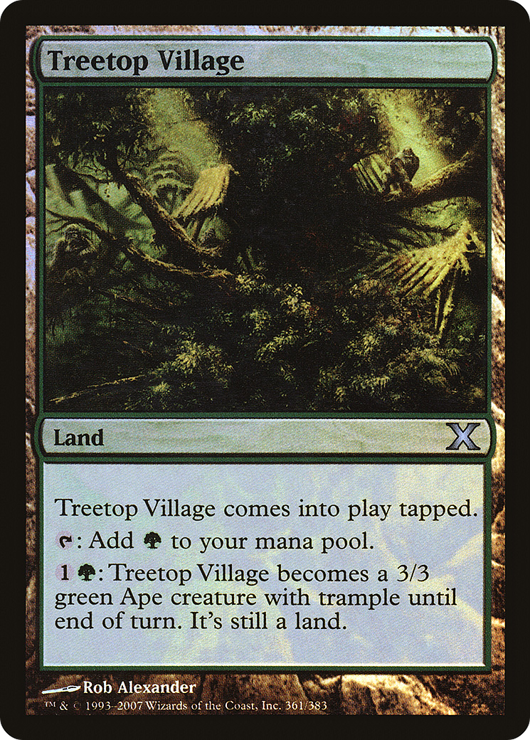 Treetop Village - Foil