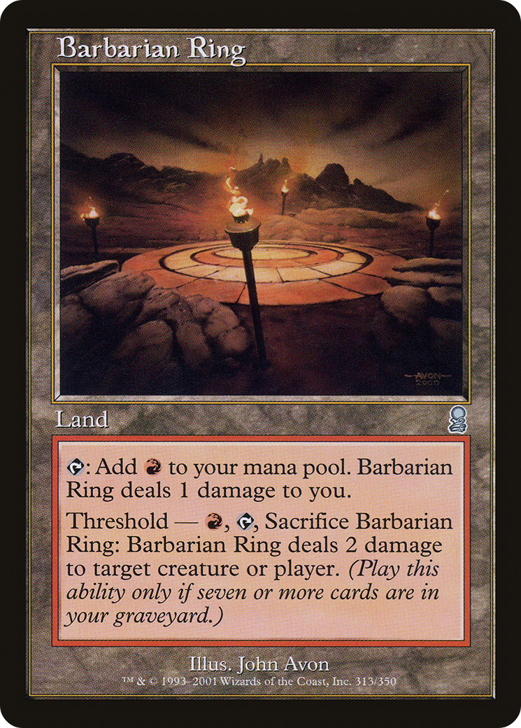 Barbarian Ring - Foil