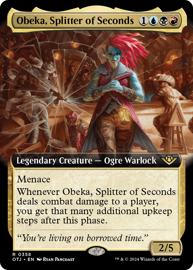 Obeka, Splitter of Seconds (0358) (Extended Art)