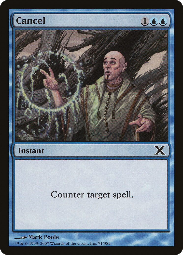 Cancel - Foil