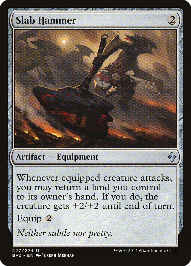 Slab Hammer - Foil