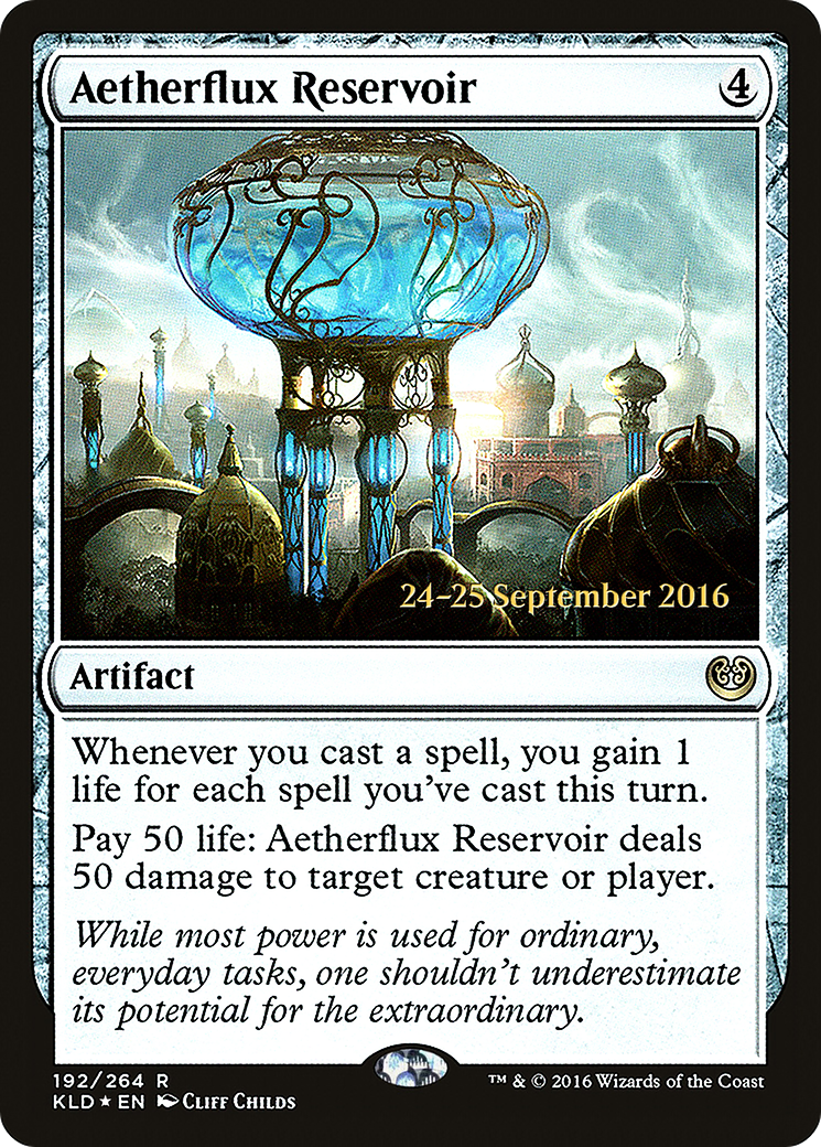 Aetherflux Reservoir (192) (Prerelease) - Foil