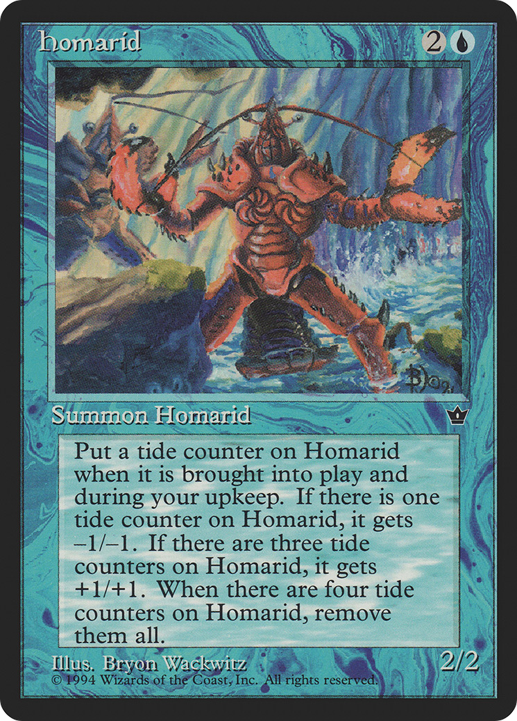 Homarid (Illus. Bryon Wackwitz)