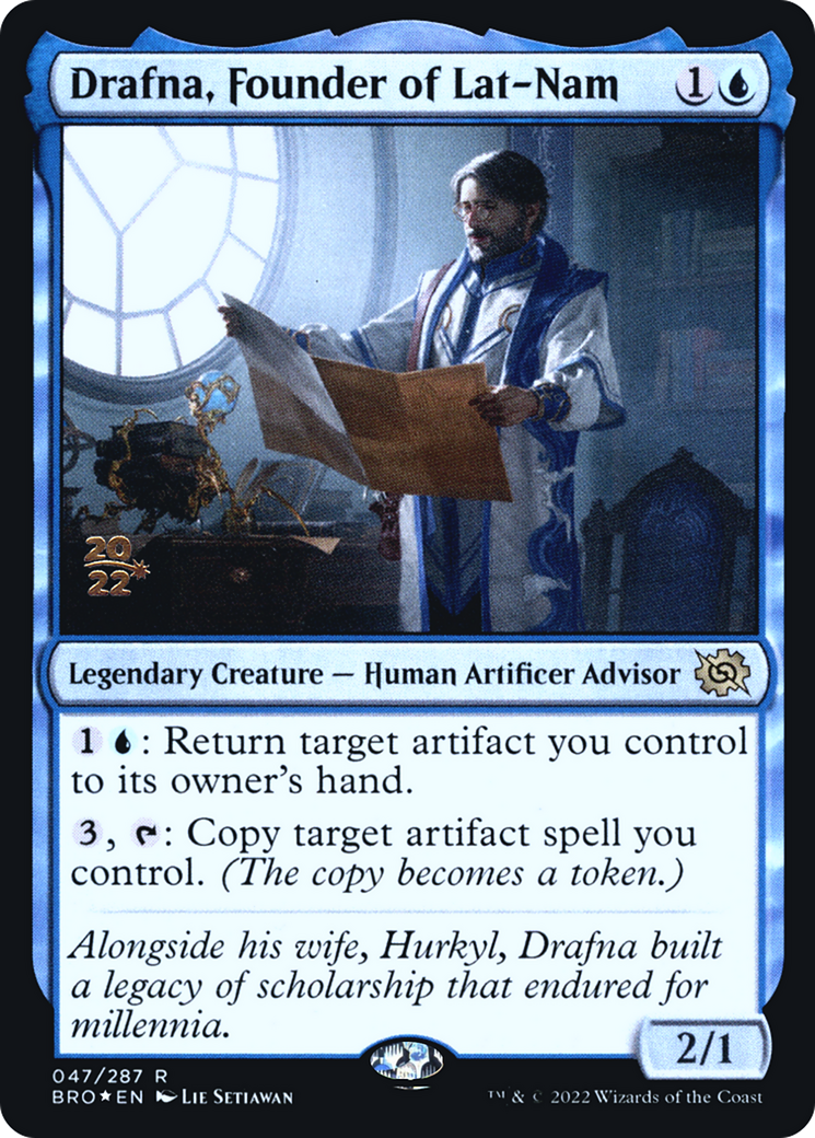 Drafna, Founder of Lat-Nam (047) (Prerelease) - Foil