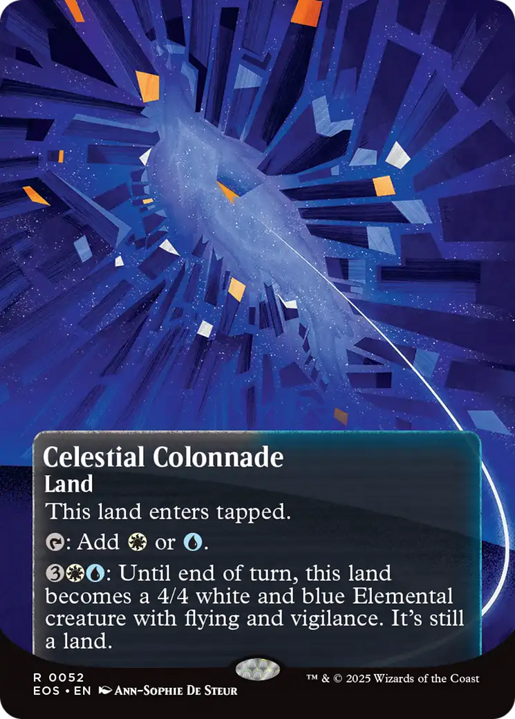 Celestial Colonnade (0052) (Borderless)
