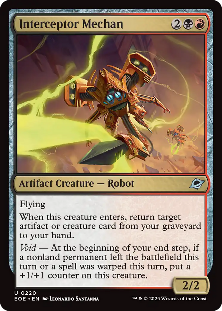 Interceptor Mechan - Foil