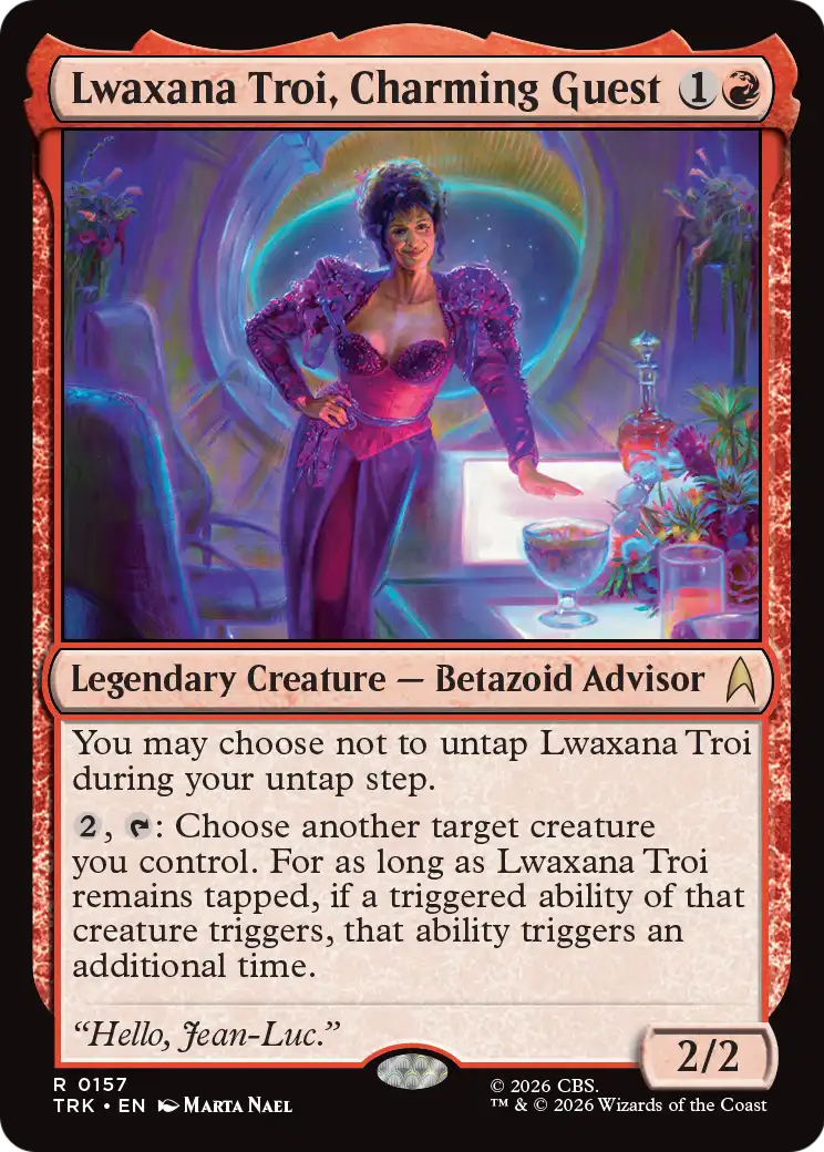 Lwaxana Troi, Charming Guest (TRK) - Foil