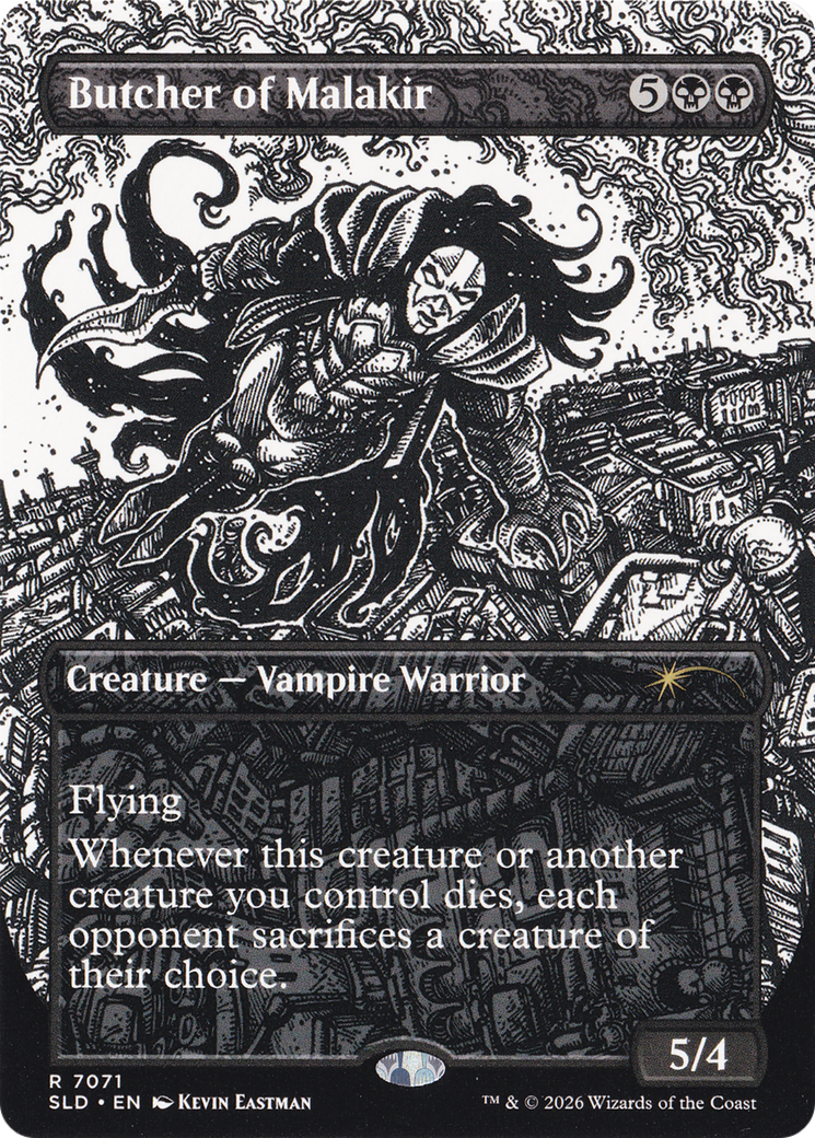 Butcher of Malakir (7071) (Borderless) (SLD) - Foil