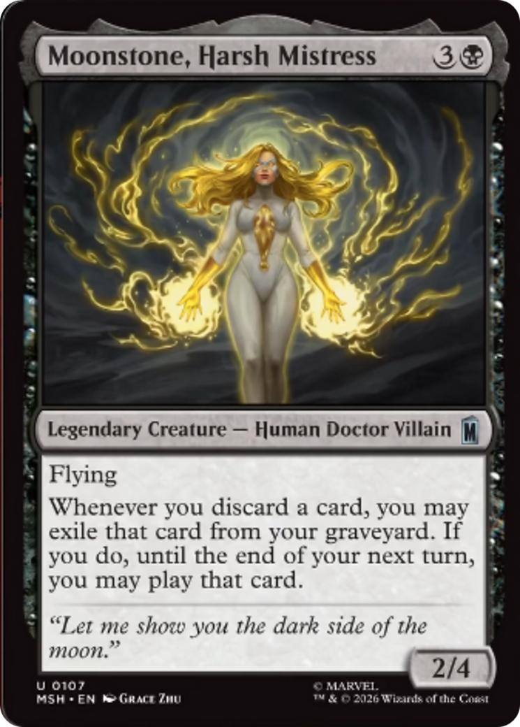 Moonstone, Harsh Mistress (MSH)