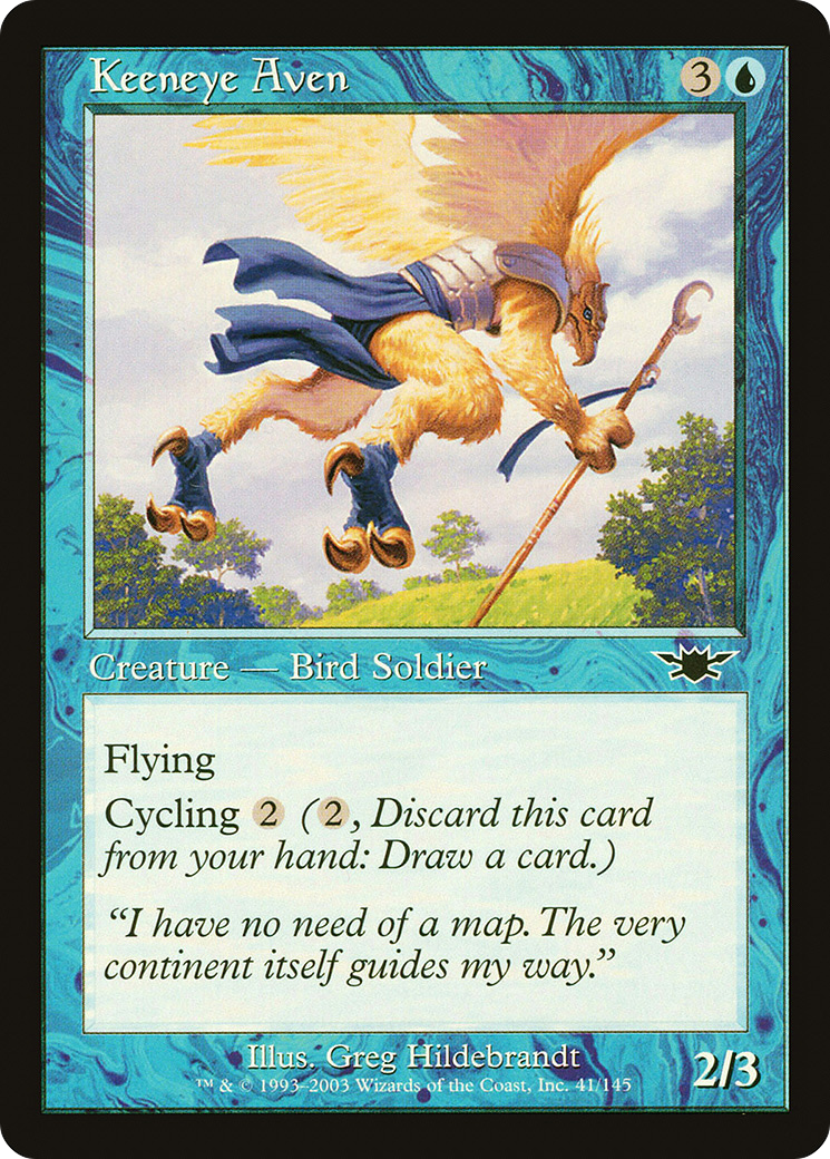 Keeneye Aven - Foil