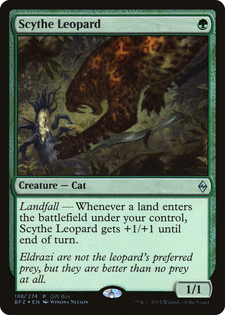 Scythe Leopard (188) (Gift Box) - Foil
