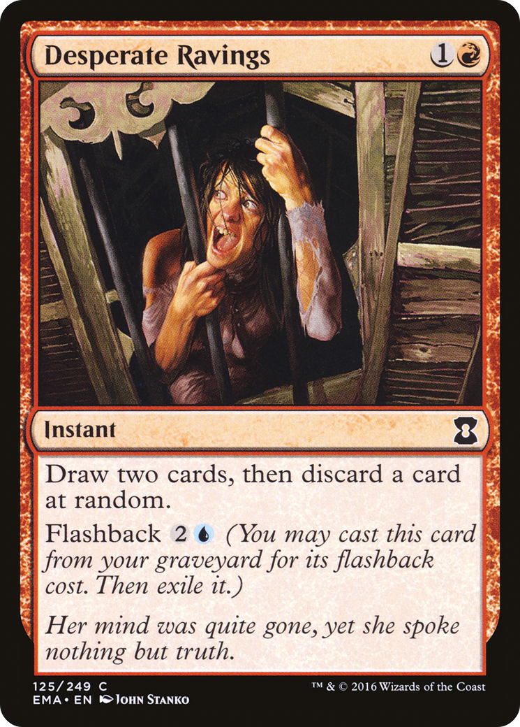 Desperate Ravings - Foil