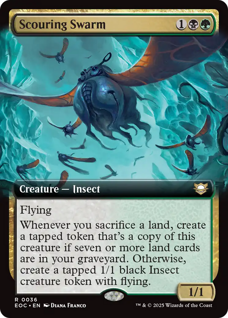 Scouring Swarm (0036) (Extended Art)