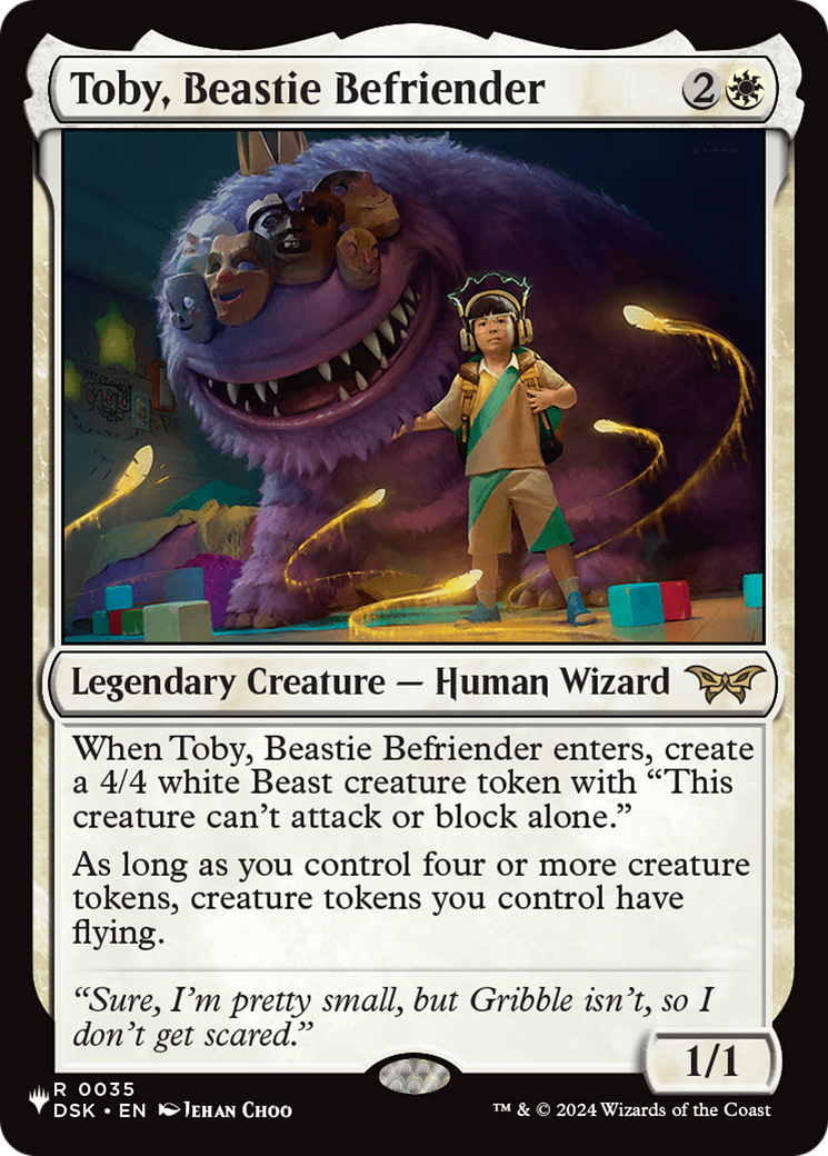 Toby, Beastie Befriender (DSK-35) (PLST)