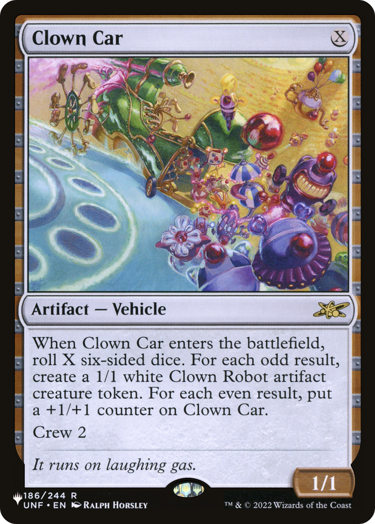 Clown Car (UNF-186) (PLST)