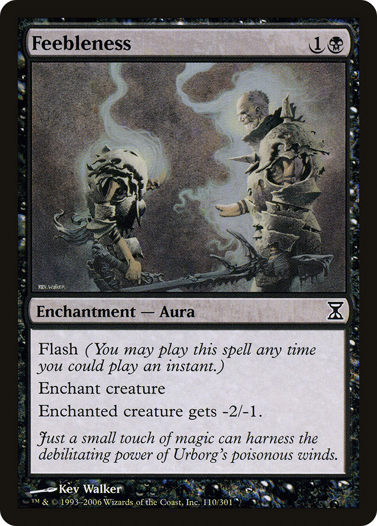 Feebleness - Foil