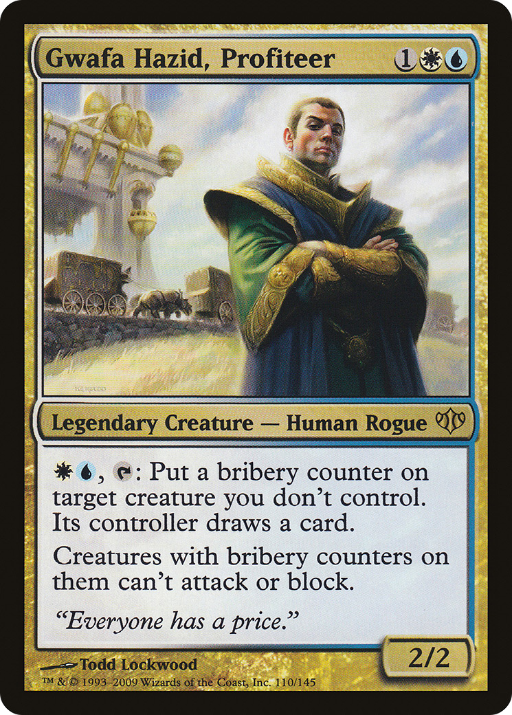 Gwafa Hazid, Profiteer - Foil