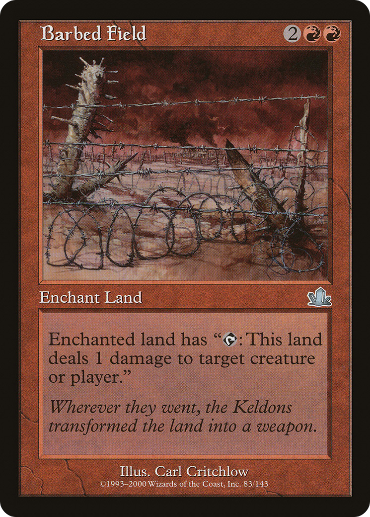 Barbed Field - Foil