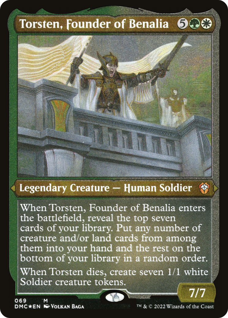 Torsten, Founder of Benalia (069) - Foil Etched