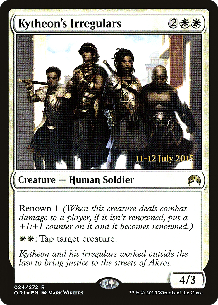 Kytheon's Irregulars - (024) (Prerelease) - Foil