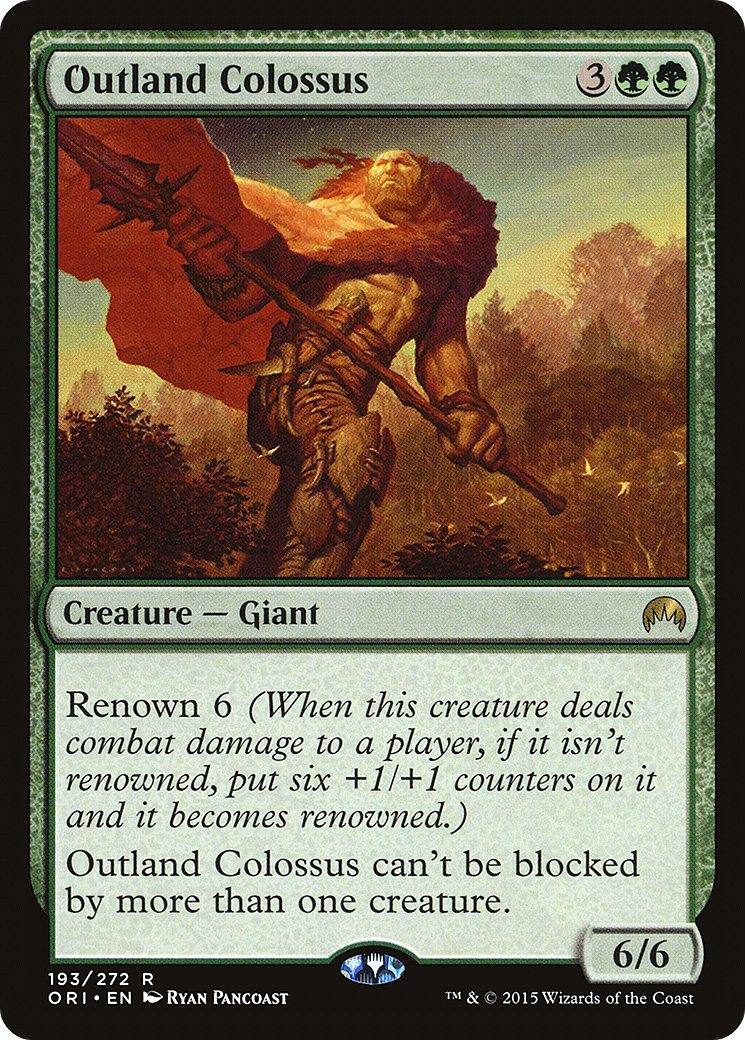 Outland Colossus - Foil