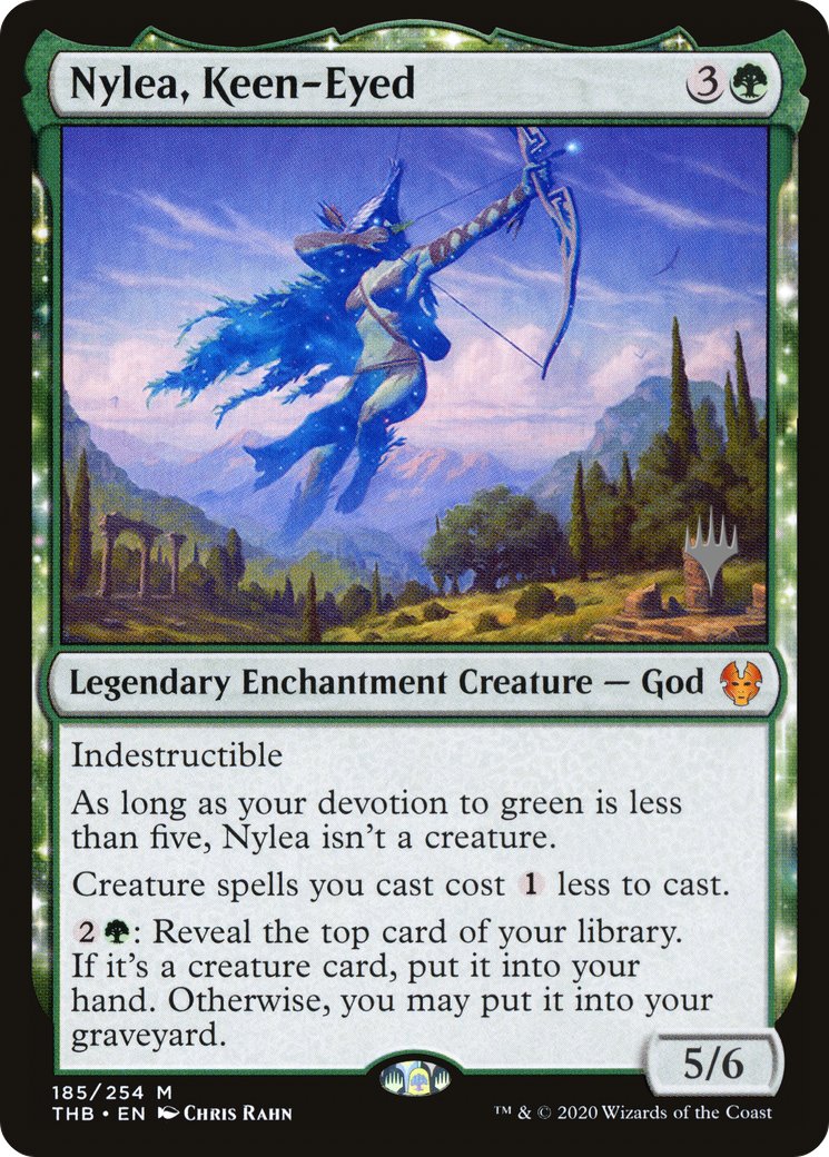 Nylea, Keen-Eyed (185) (Promo Pack) - Foil
