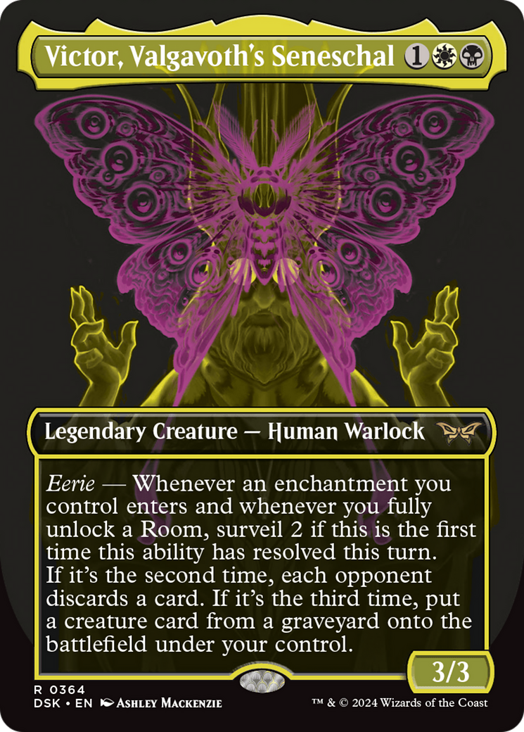 Victor, Valgavoth's Seneschal (0364) (Borderless) (Showcase)