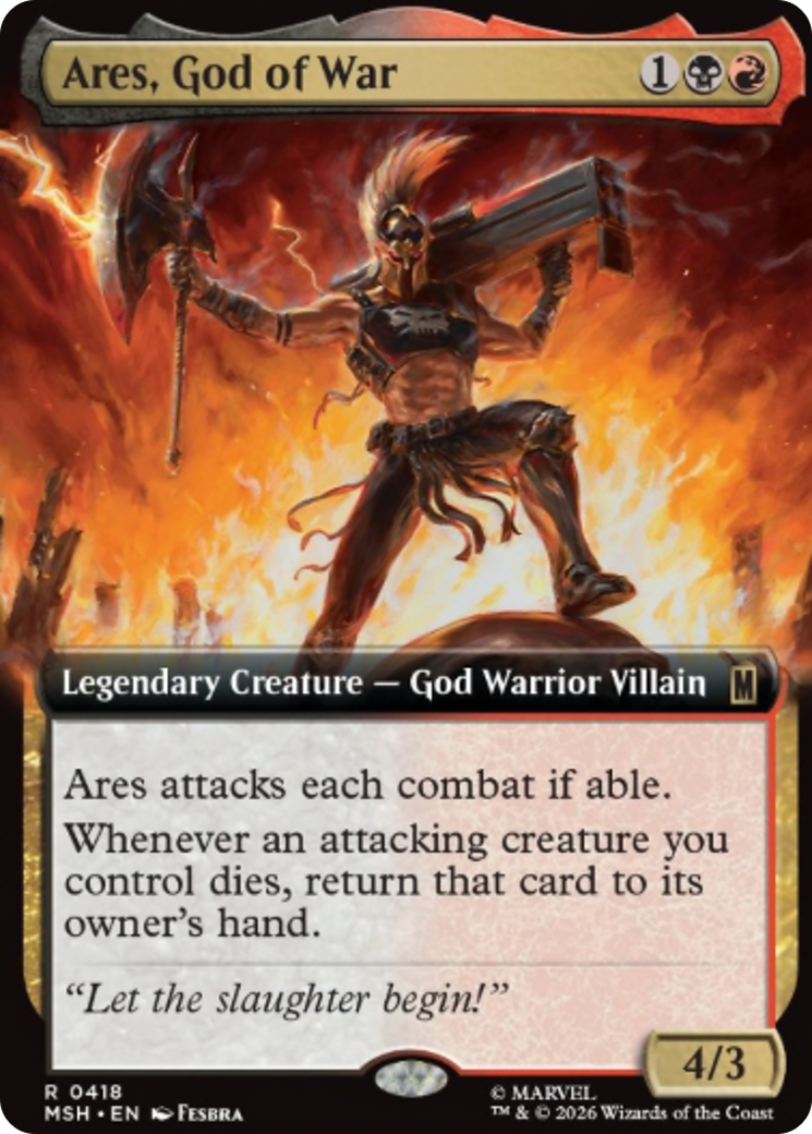 Ares, God of War (0418) (Extended Art) (MSH)