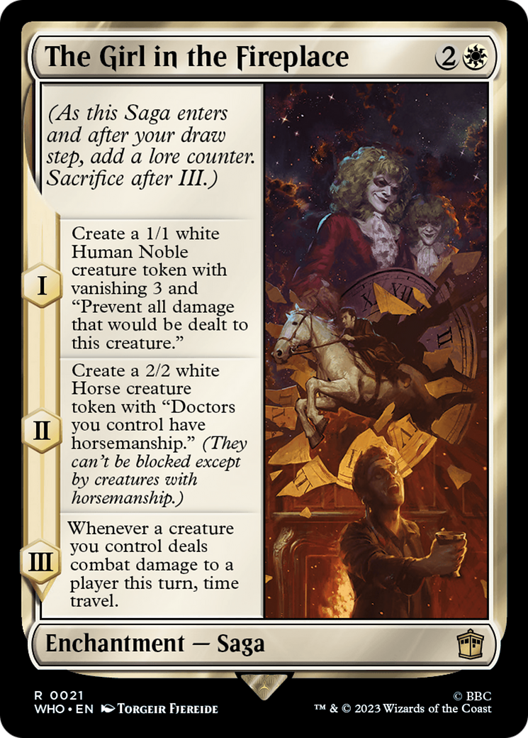The Girl in the Fireplace - Foil