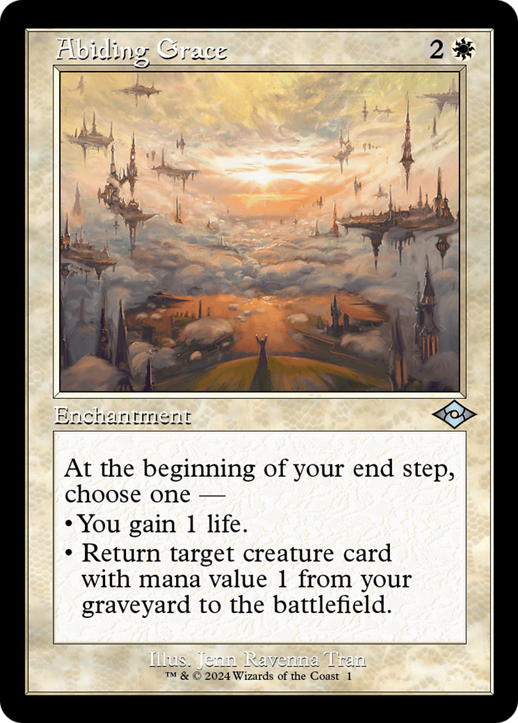 Abiding Grace (001) (Retro Frame) - Foil
