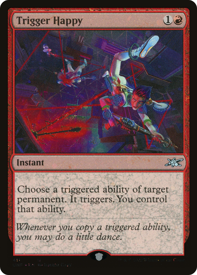 Trigger Happy (411) - Galaxy Foil