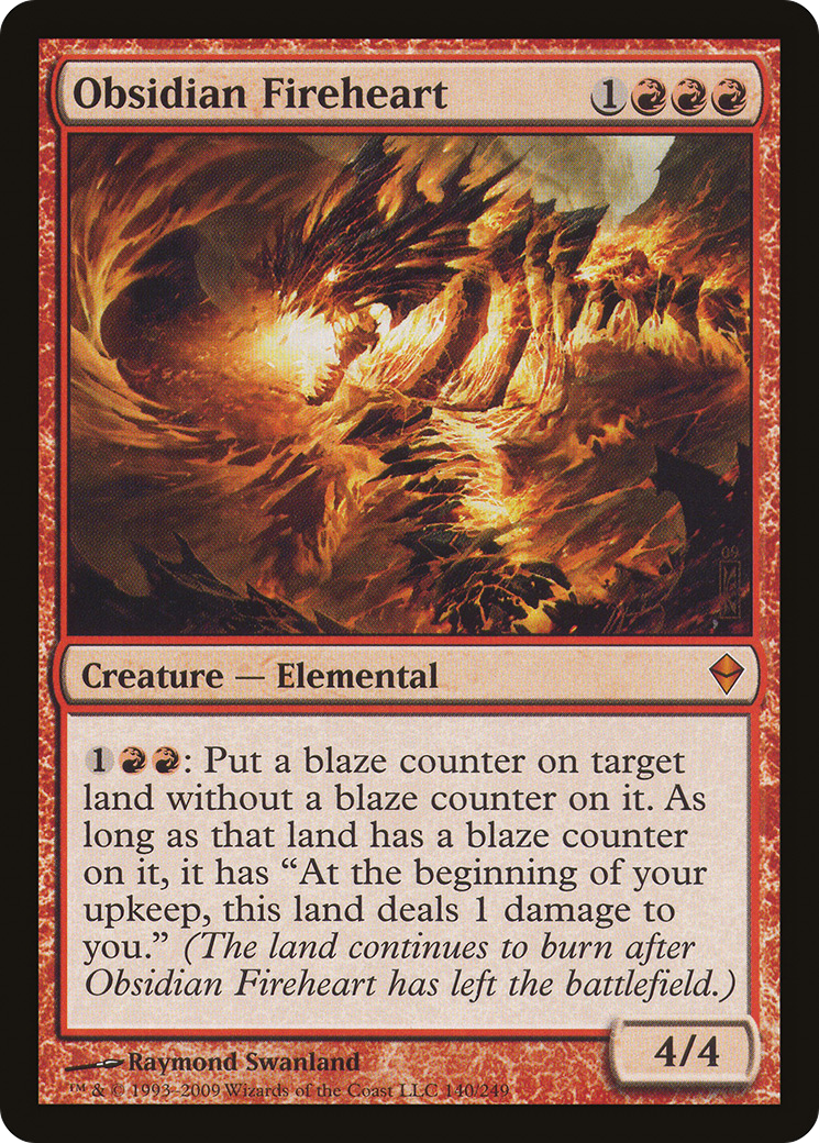 Obsidian Fireheart - Foil