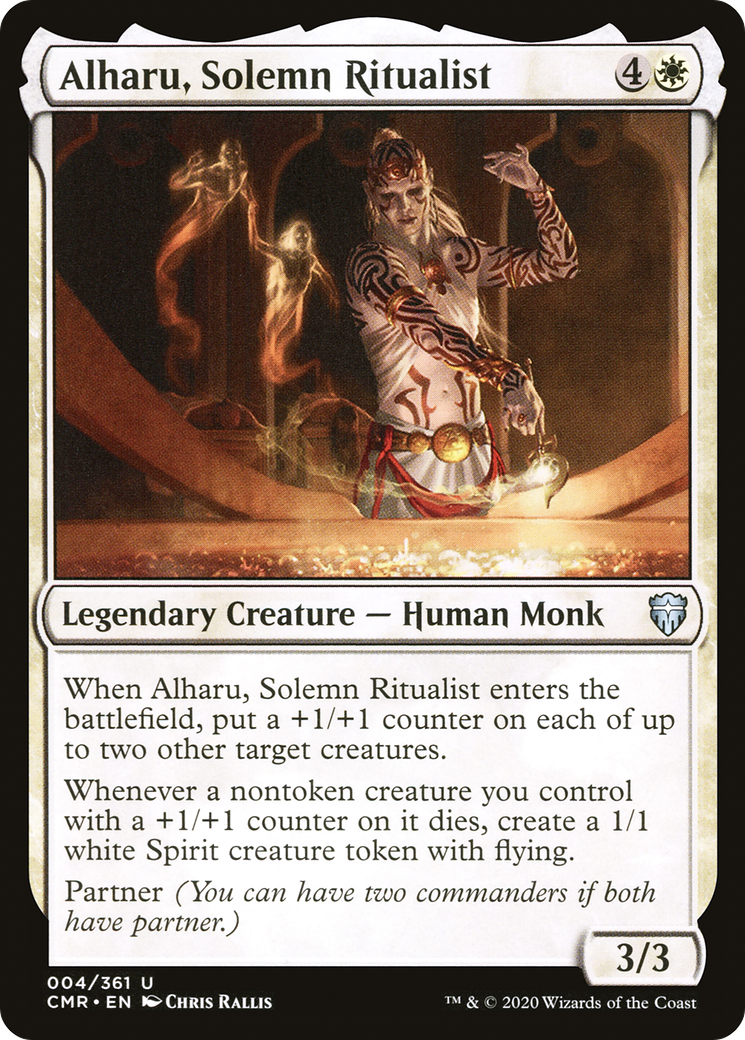 Alharu, Solemn Ritualist - Foil
