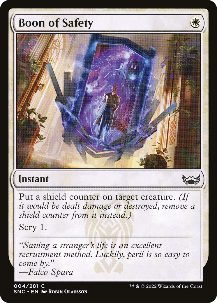 Boon of Safety - Foil