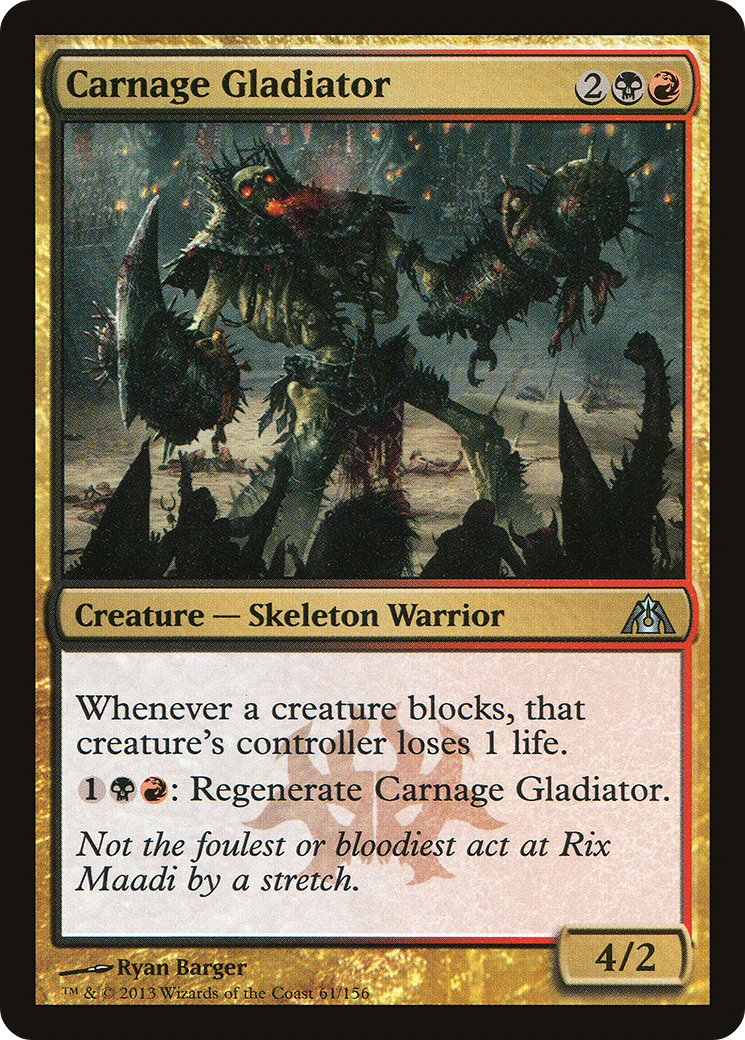 Carnage Gladiator - Foil