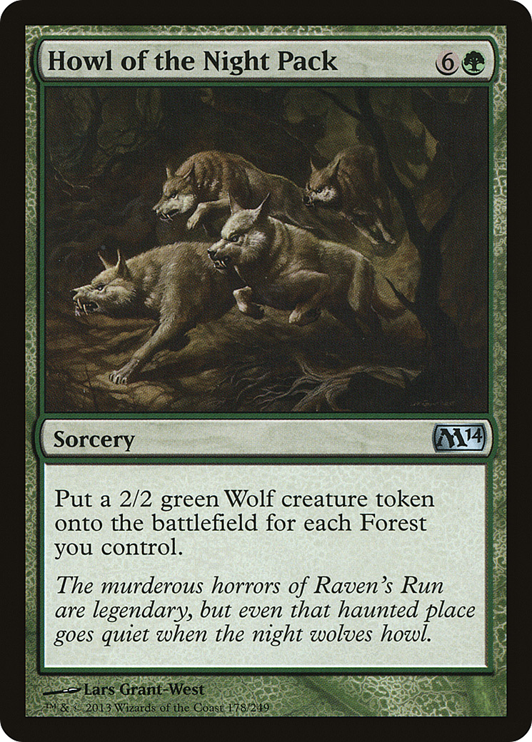 Howl of the Night Pack - Foil